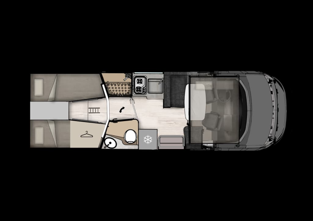 McLouis Nevis 873/2 2026 Lux Motorhome - Auto, Solar, Estonia - at Tabasalu alevik · Harju County from 170 € / day - Picture 6