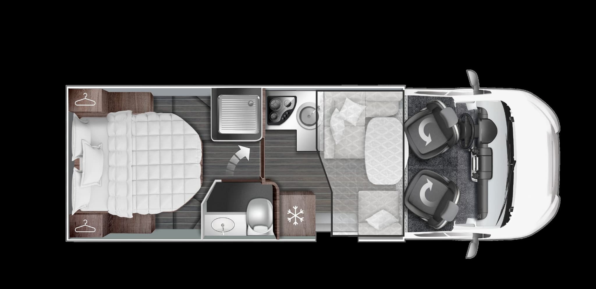 Roller Team Kronos 265 TL 2026 Comfort+ Motorhome Rental Estonia - at Tabasalu alevik · Harju County from 115 € / day - Picture 6