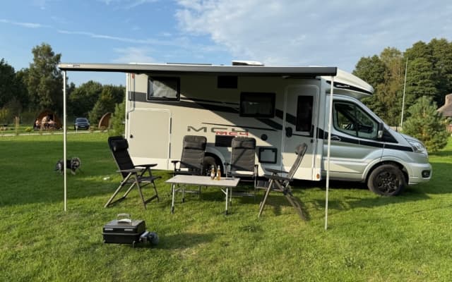 2025 Ford McLOUIS MC4 339 SLIM Motorhome Rent Otepää/Tartu - at Otepää · Aedlinna from 124 € / day - Picture 2