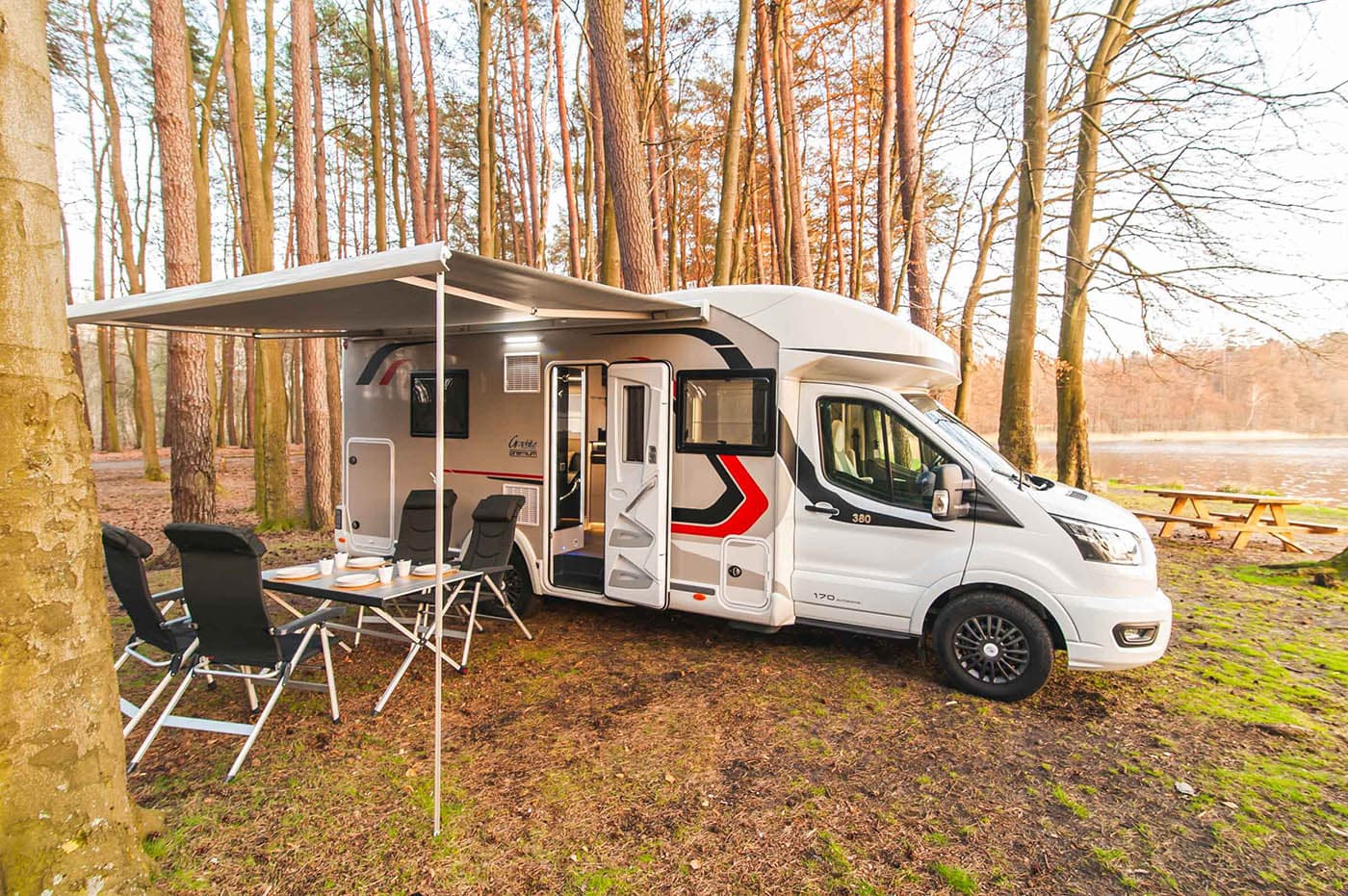 Ford Challenger 380 Graphite Premium Motorhome Rental Poland - at Regenwalde · powiat łobeski Contact host - Picture 1